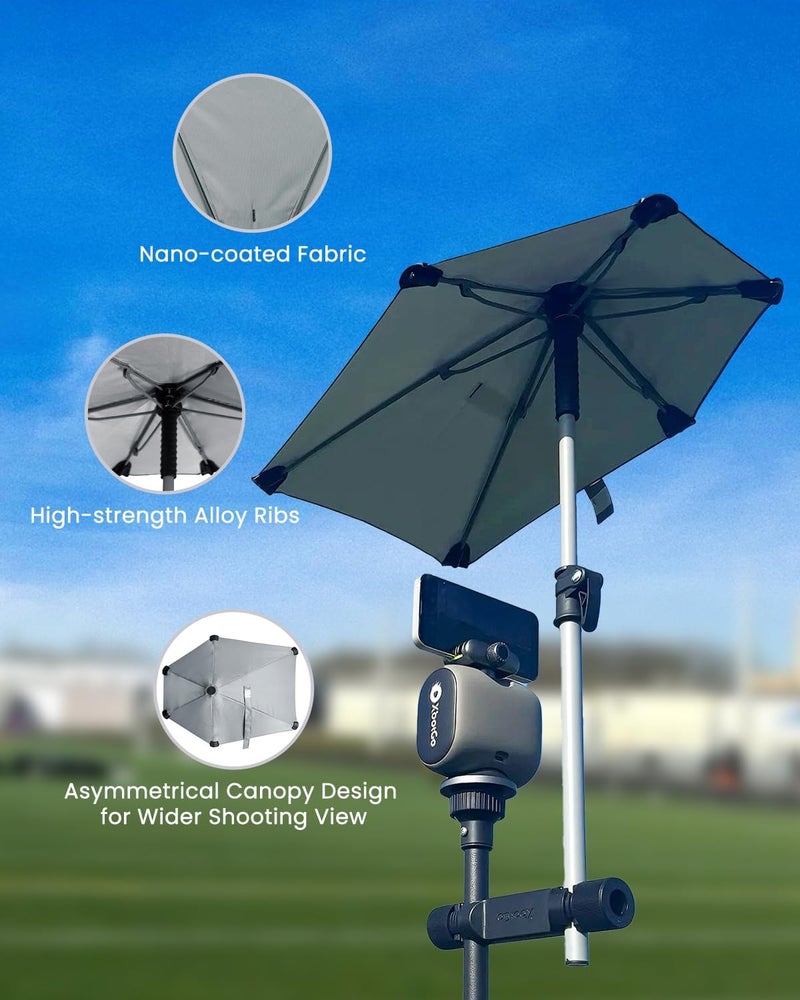 XbotGo Weather Guard Umbrella – Durable, Lightweight Protection for Outdoor Sports, Safeguards Gimbal/Chameleon from Rain, Wind, and UV Rays – Ideal for Outdoor Sports Enthusiast - Image 3